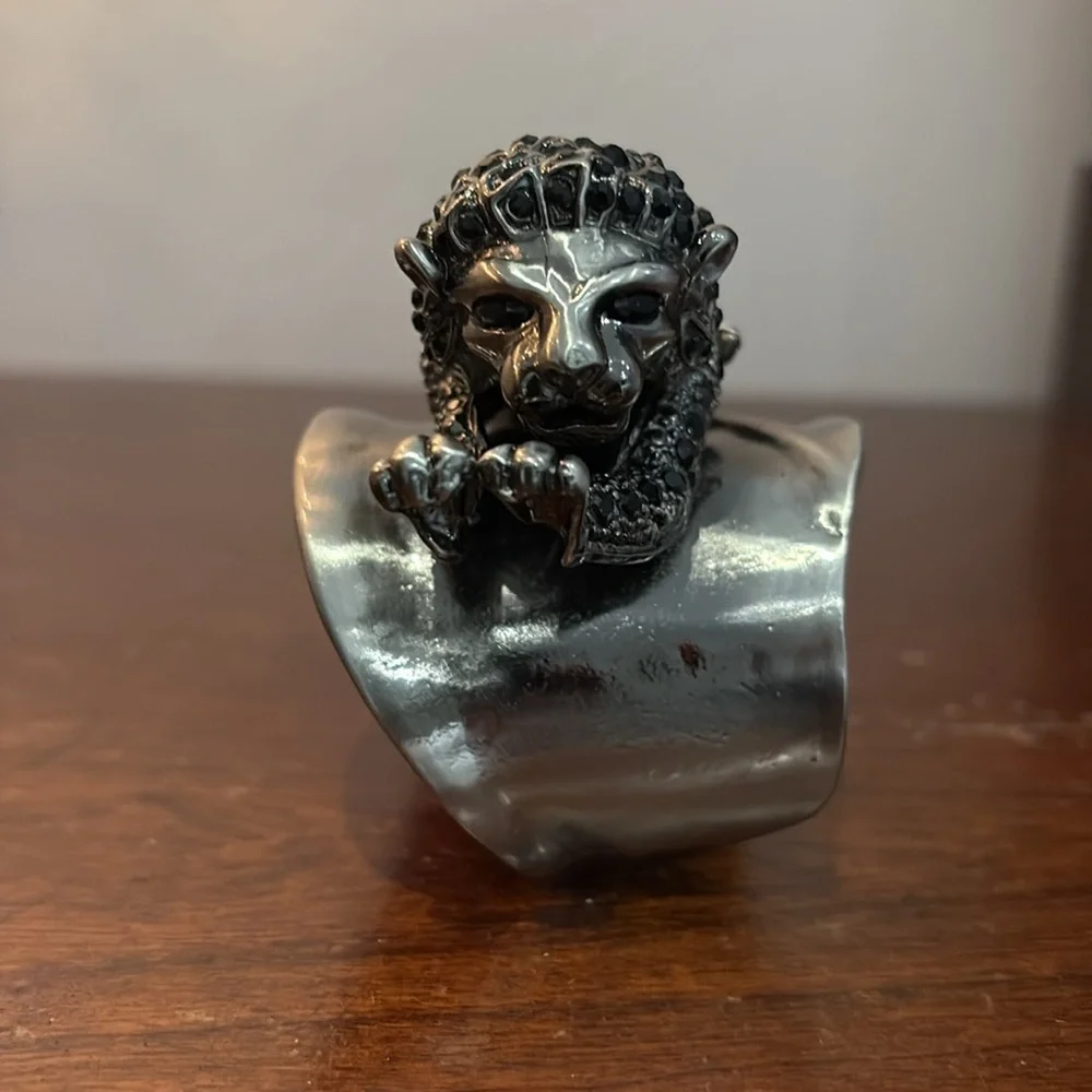 Black Panther Lion bracelet - Picture 3 of 6
